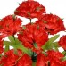 Искусственные цветы букет гвоздика 9-ка Елочка, 41см