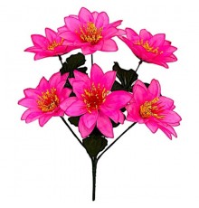 Искусственные цветы букет крокусы с присыпкой, 36см