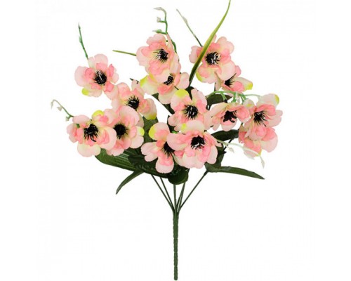Искусственные цветы букет сакура крупная свисающая, 38см