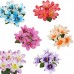 Искусственные цветы букет заливка лилия атлас конфетти, 23см