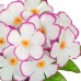 Искусственные цветы букет фиалок бордюрных, 23см