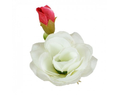 Искусственные цветы букет розы декоративные с бутончиками, 31см