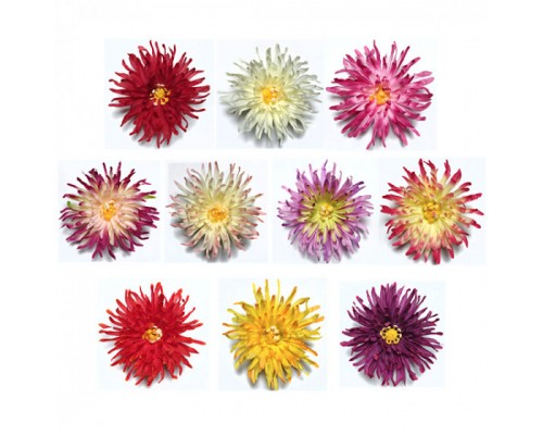 Искусственные цветы букет Астры, 59см