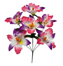 Искусственные цветы букет орхидея Самба, 51см