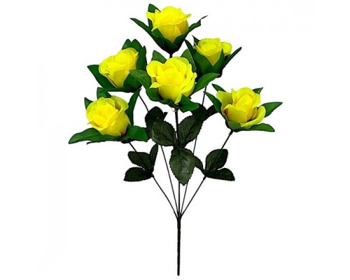 Искусственные цветы букет розы Изящные, 50см