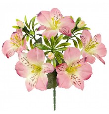 Искусственные цветы букет альстромерии искусственные, 27см
