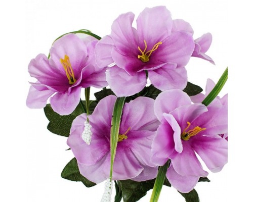 Искусственные цветы букет азалия усатая, 29см