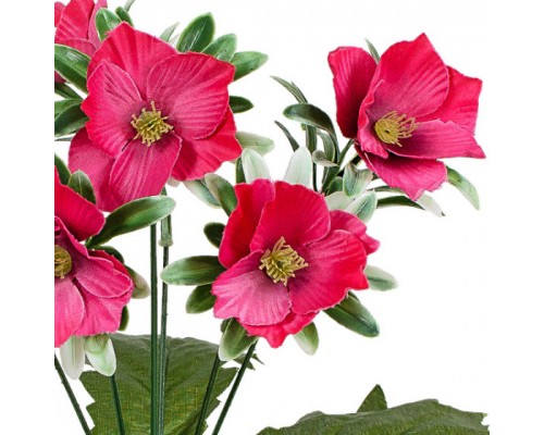 Искусственные цветы букет цветы жасмина на подкустнике, 31см