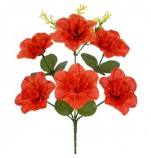 Искусственные цветы букет гвоздики Милка, 32см