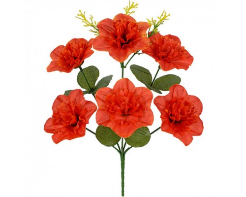 Искусственные цветы букет гвоздики Милка, 32см