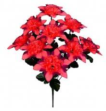 Искусственные цветы букет гвоздики Стройные, 46см