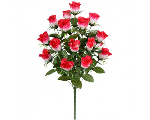 Искусственные цветы букет бутоны роз, 70см
