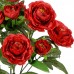 Искусственные цветы букет пионов , 58см