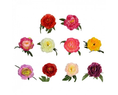 Искусственные цветы букет пионов , 58см