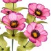 Искусственные цветы букет космея атласная, 42см