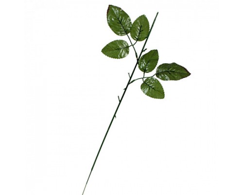 Нога 1-ка с листьями розы, 45см